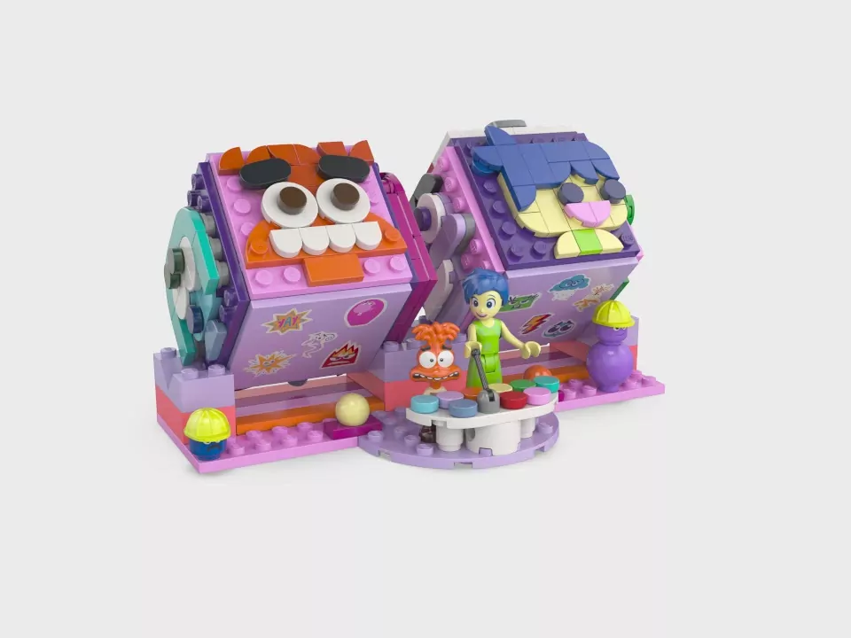 LEGO® Disney. W głowie się nie mieści 2- kostki z emocjami 43248 - tantis.pl