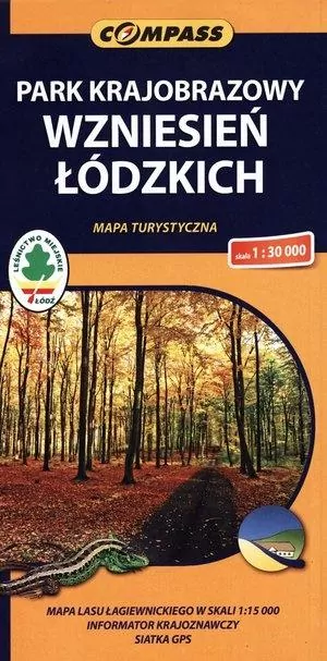 Mapa turystyczna - PK Wzniesień Łódzkich 1:30 000 - tantis.pl