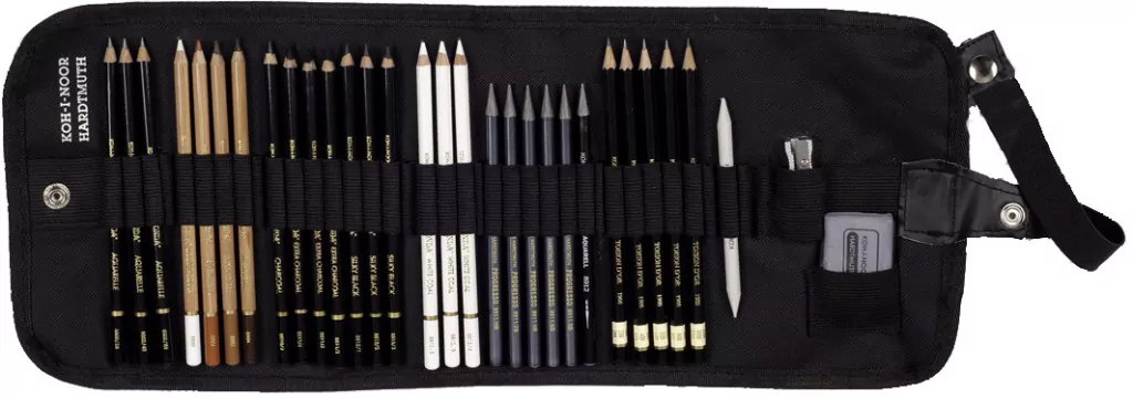 Zestaw artystyczny w zawijanym etui - tantis.pl