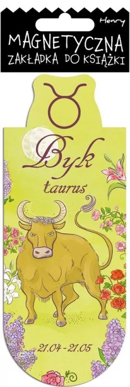 Zakładka magnetyczna owal Byk - tantis.pl