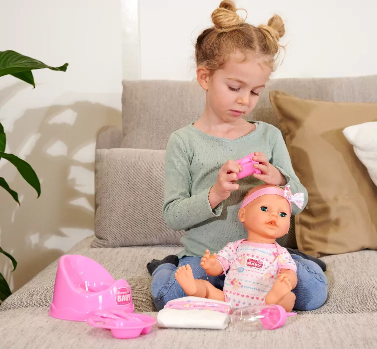 New Born Baby Lalka funkcyjna, 43 cm - tantis.pl