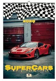 Kalendarz 2026 ścienny super cars - tantis.pl