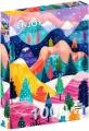 Puzzle 1000 Zimowa paleta barw - tantis.pl