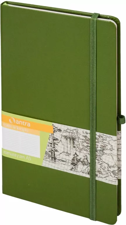 Notes A5. Kropki. Romantyzm. Khaki - tantis.pl