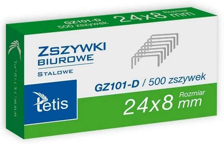 Zszywki biurowe GZ101-D - tantis.pl