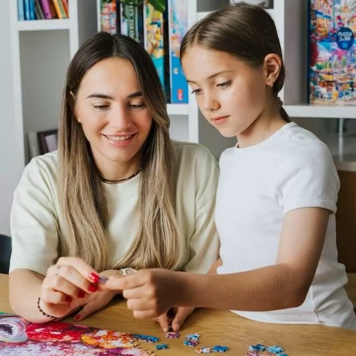 Trefl. Puzzle 2x500 Sielankowe życie - tantis.pl