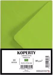 Koperty B6 limonka