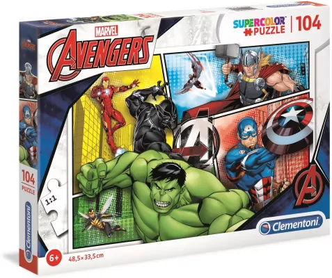Puzzle Super Color 104. Marvel Avengers