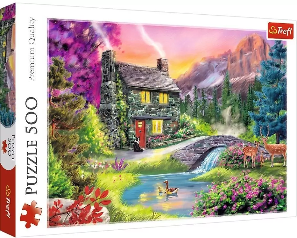 Puzzle 500. Górska sielanka - tantis.pl