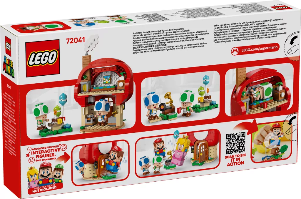 LEGO® Super Mario.  Toad i domówka 72041 - tantis.pl