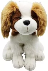 Piesek biało-brązowy