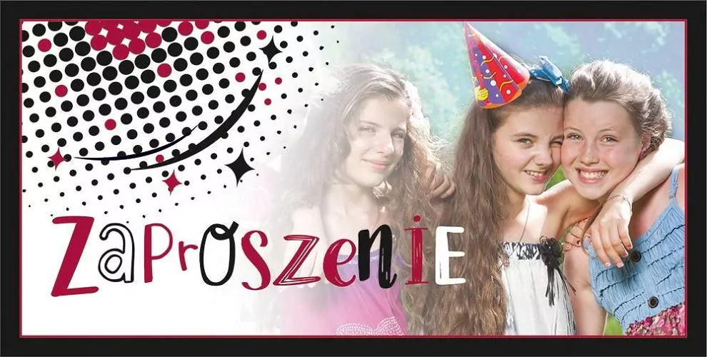 Zaproszenie 10 szt. AB Card - tantis.pl