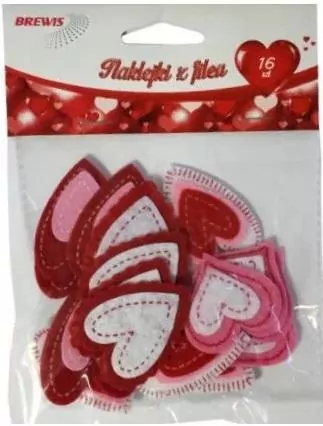 Naklejki z pianki serca - tantis.pl