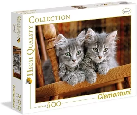 Puzzle 500. High Quality Collection. Kittens. Koty