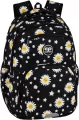 Plecak młodzieżowy Coolpack Pick Daisy Black - tantis.pl