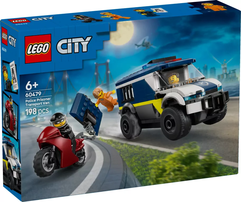 LEGO® City.  Furgonetka policyjnego konwoju 60479 - tantis.pl