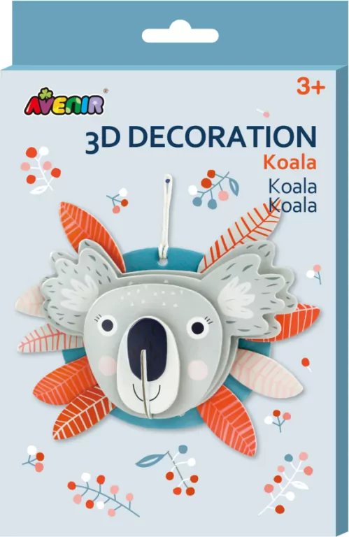 Dekoracje 3D - koala - tantis.pl
