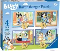 Puzzle 4w1 Bluey - tantis.pl