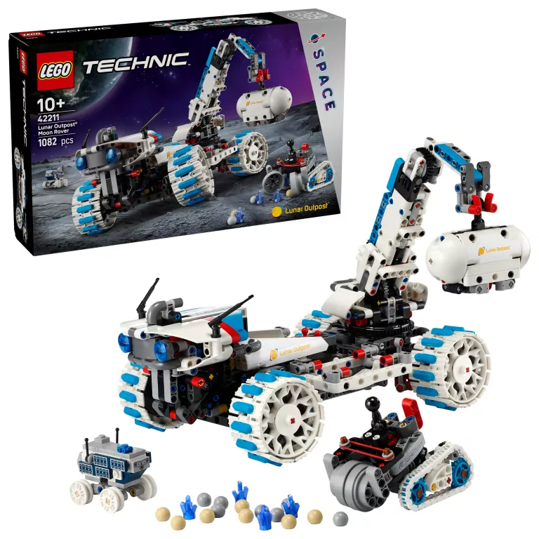 LEGO® Technic. Kosmiczny łazik księżycowy Lunar Outpost™ 42211 - tantis.pl