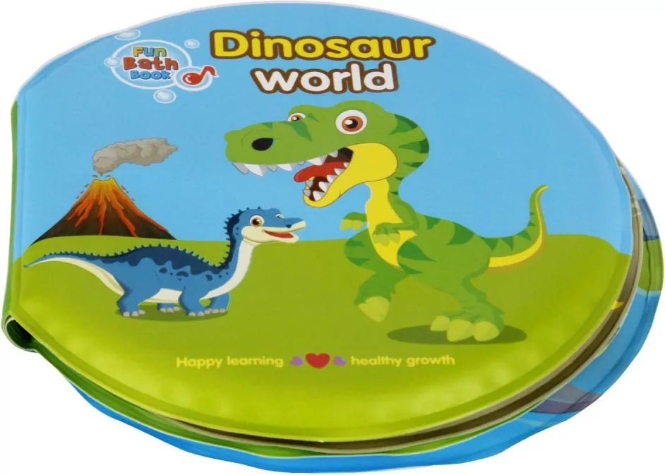 Książeczka do kąpieli. Świat dinozaurów - tantis.pl