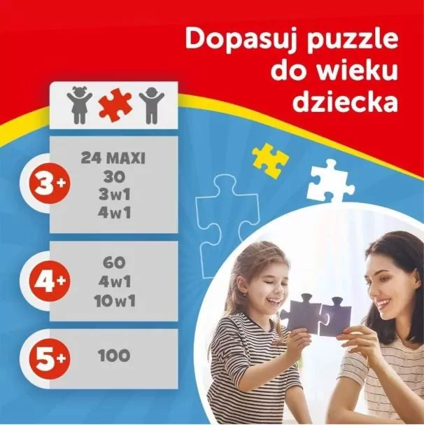 Trefl. Puzzle 100. Glitter Brokatowa Gabby - tantis.pl
