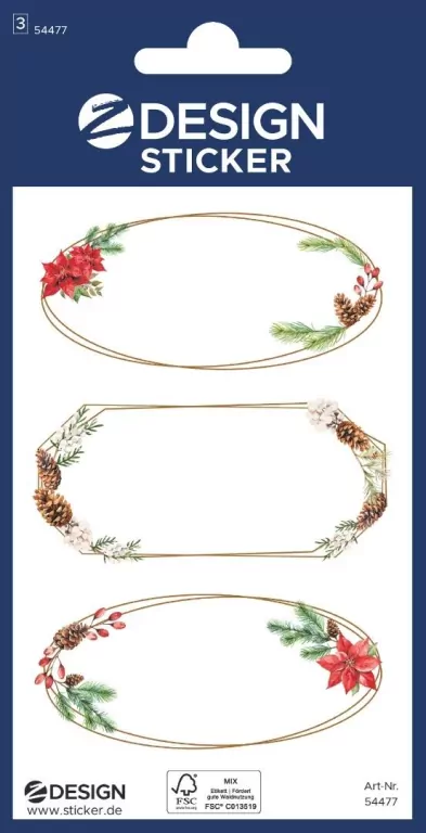 Naklejki usuwalne - do opisu ręcznego - tantis.pl