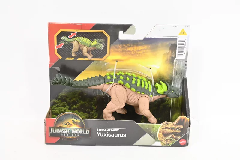 Jurassic World Figurka Strike Attack Yuxisaurus - tantis.pl