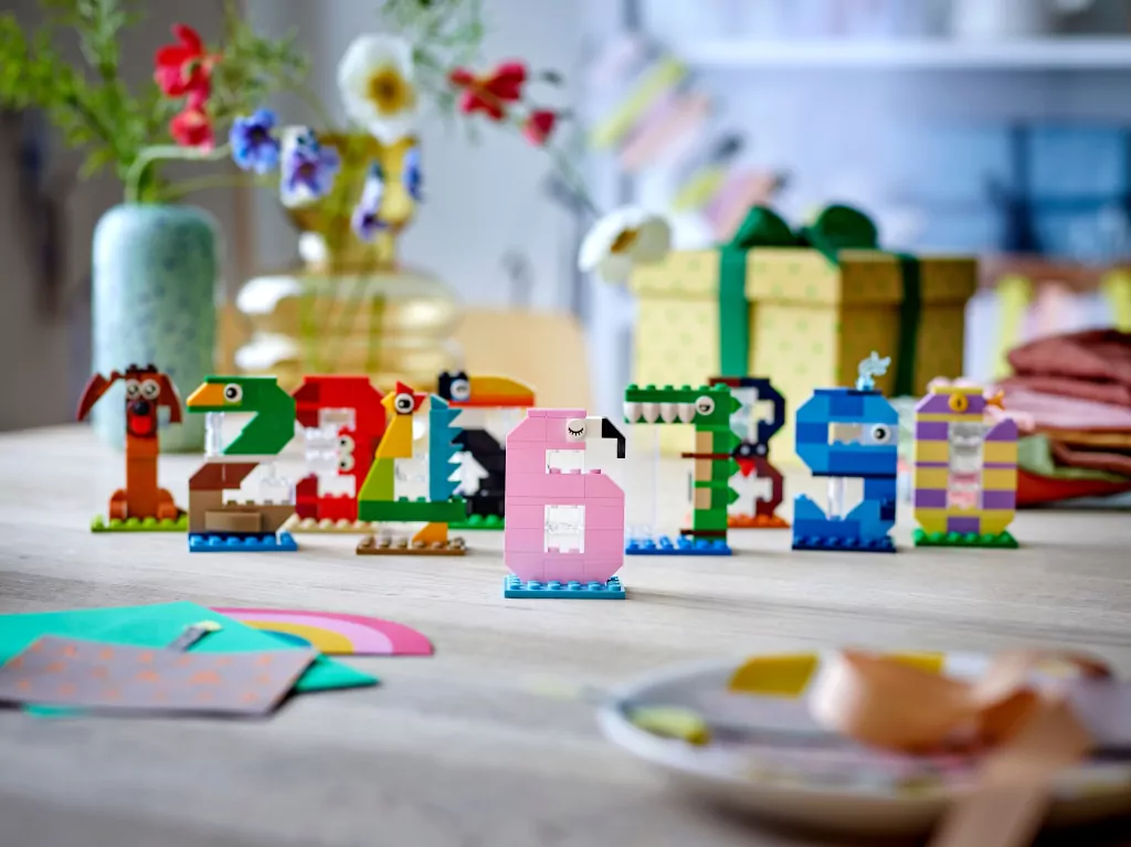 LEGO® Urodzinowe cyferki 40807 - tantis.pl