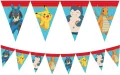 GIRLANDA PAP 230CM POKEMON FLAGI GO PBH - tantis.pl