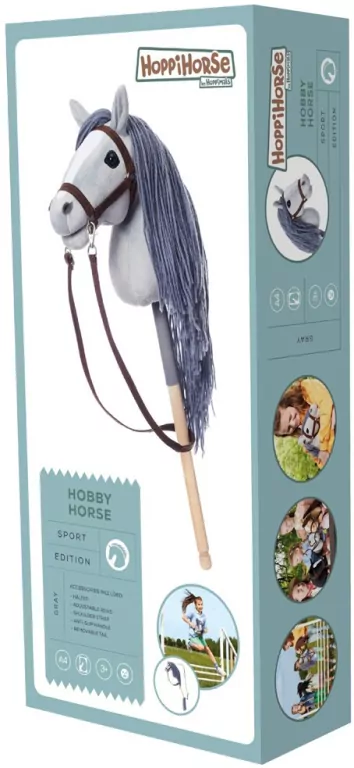 Hobby Horse A4 szary - tantis.pl