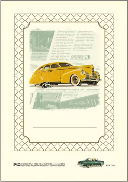 Rossi. Naklejki dekoracyjne BKP 009 Auto - tantis.pl