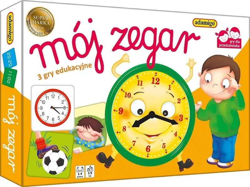 Mój zegar. Loteryjka edukacyjna - tantis.pl
