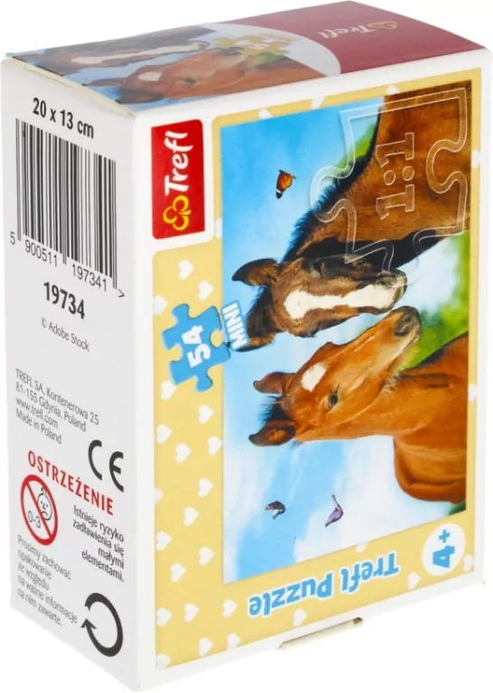 Puzzle 54 mini. Urocze zwierzątka - tantis.pl