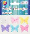 Motylki dekoracyjne 5cm 6szt - tantis.pl
