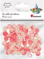 Koraliki plastikowe 10mm koralowe ombre 50szt - tantis.pl