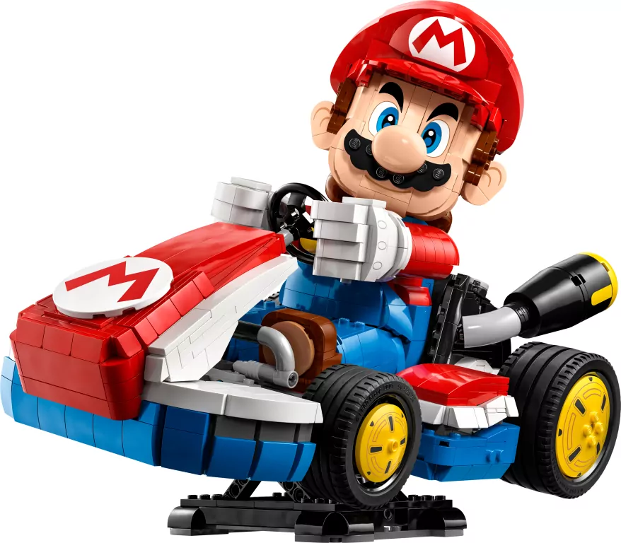 LEGO® Super Mario. Mario Kart™: Mario i Standard Kart 72037 - tantis.pl