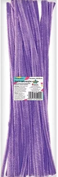 Druciki dekoracyjne 0,6x30cm jasnofioletowe 50szt - tantis.pl