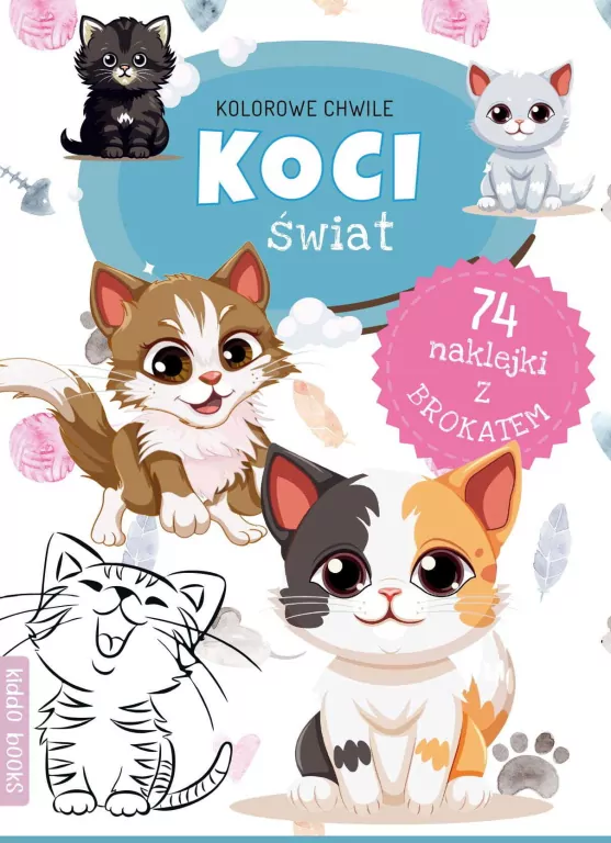 Kolorowe chwile. Koci świat - tantis.pl