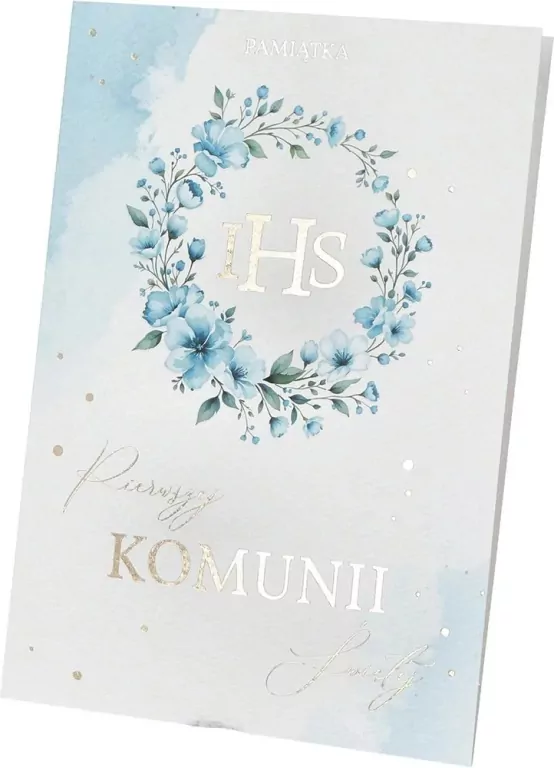 KARNET KOMUNIA B6 Z KOP ZLO NER B-031 FOL - tantis.pl