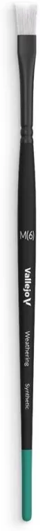 Vallejo: B09002 - Weathering - Flat Brush - Synthetic M - tantis.pl