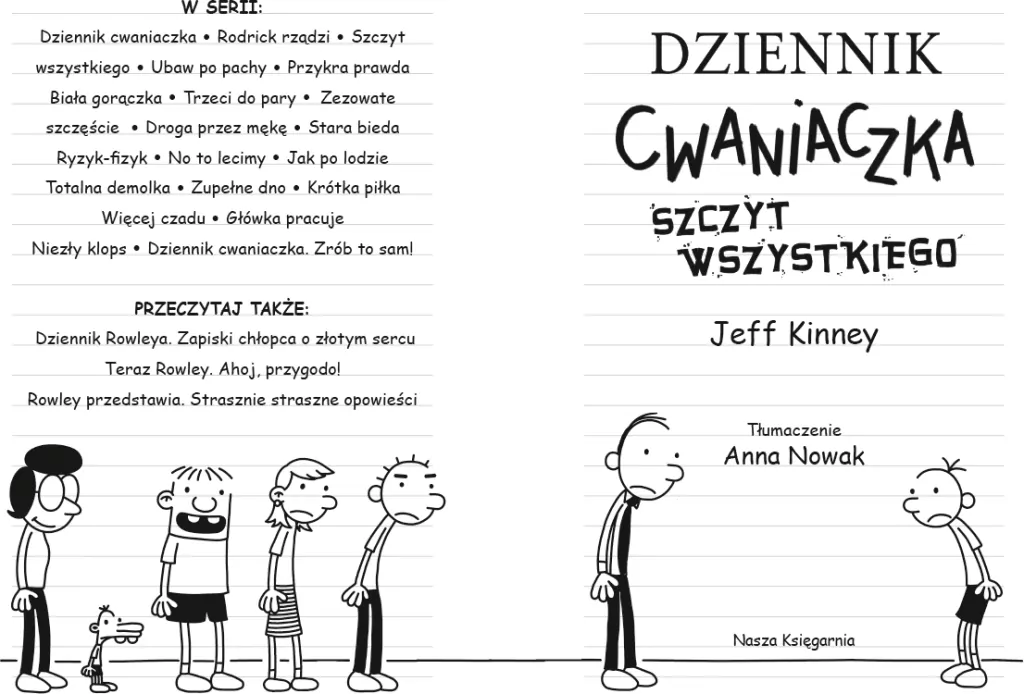 Dziennik cwaniaczka 3. Szczyt wszystkiego - tantis.pl