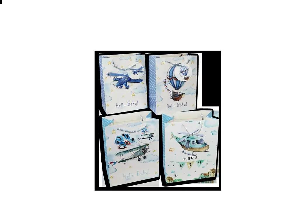 Torebka prezentowa 30x39x12cm MIX - tantis.pl