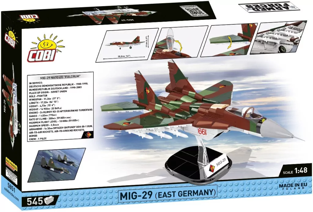 Armed Forces. Mig-29 (Gdr-East Germany) - tantis.pl