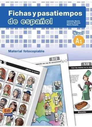 Fichas y pasatiempos de espanol A1 - tantis.pl