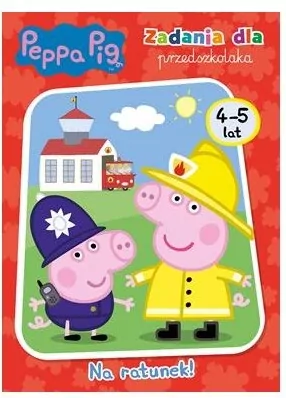 Peppa Pig. Zadania dla przedszkolaka cz. 5 Na ratunek! - tantis.pl