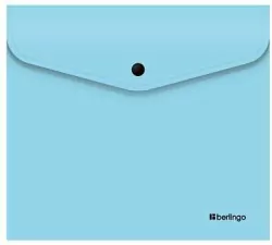 Teczka kopertowa A5 niebieska matowa