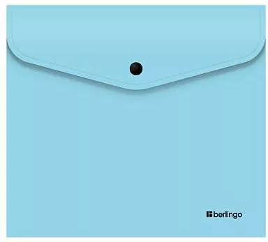 Teczka kopertowa A5 niebieska matowa