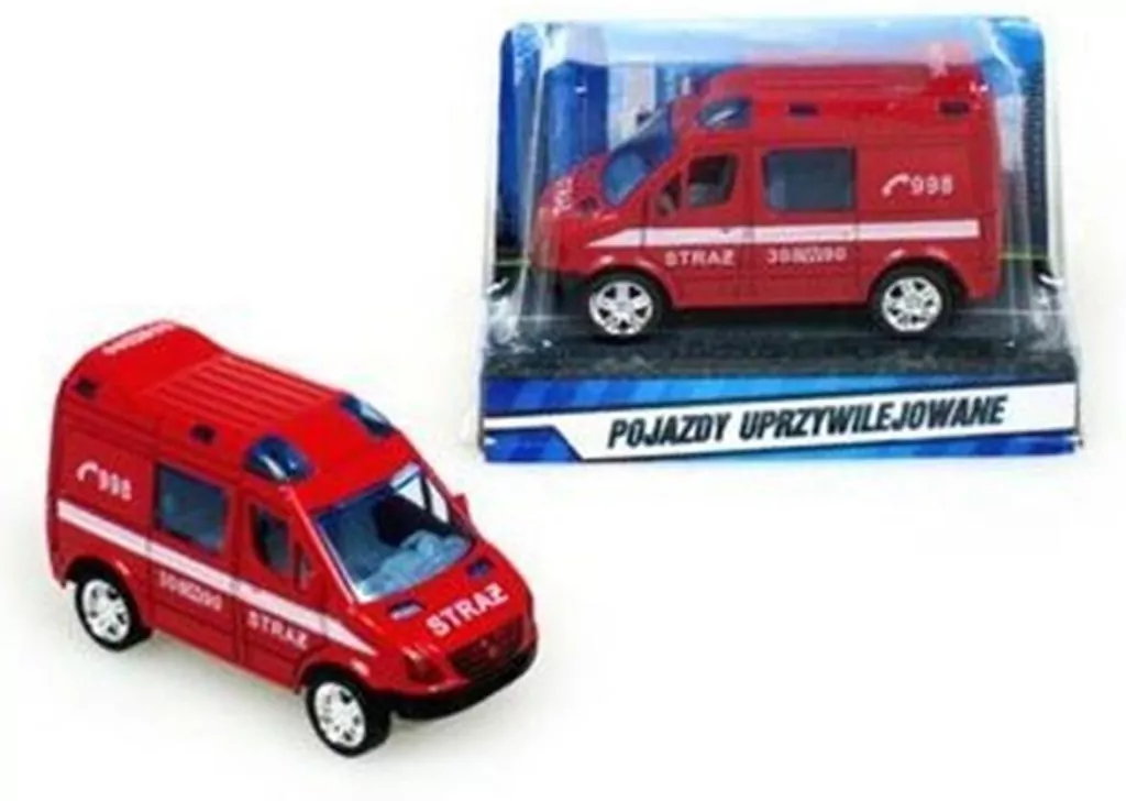 Mini Van Straż 8cm. 1 szt - tantis.pl