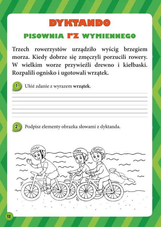 Dyktanda z nagraniem dla klasy II - tantis.pl
