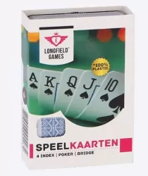 Karty 100% plastikowe 4 indexy